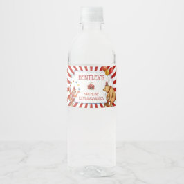 サーカスカーニバルバースデーパーティーデコール ペットボトルラベル