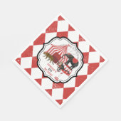 サーカスカーニバルフェスティバルテーマビッグトップ誕生日 スタンダードランチョンナプキン (角)