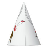 サーカスカーニバルフェスティバルテーマビッグトップ誕生日 パーティーハット (裏面)