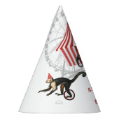 サーカスカーニバルフェスティバルテーマビッグトップ誕生日 パーティーハット (左)