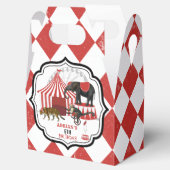 サーカスカーニバルフェスティバルテーマビッグトップ誕生日 フェイバーボックス (オープン)