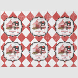 サーカスカーニバルフェスティバルテーマビッグトップ誕生日 薄葉紙