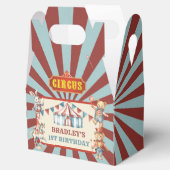 サーカスカーニバル動物フェスティバル誕生日パーティー フェイバーボックス (オープン)