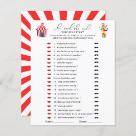 サーカスカーニバル水彩彼は彼女はゲームを言った