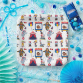 サーカスカーニバル誕生日パーティーベビーシャワー ペーパープレート (パーティー)