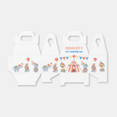 サーカスカーニバル&アニマルバースデーパーティー フェイバーボックス (折り畳みなし)