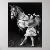 サーカスガール： 1908 ポスター (正面)