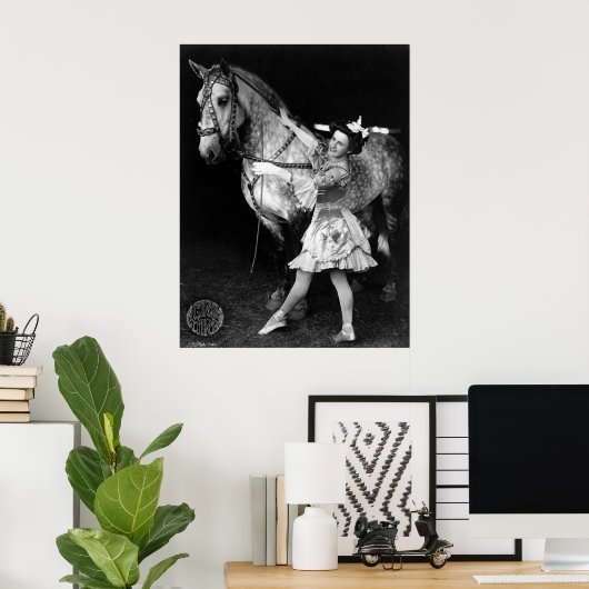 サーカスガール： 1908 ポスター (ホームオフィス)