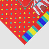 サーカスキッズパーティーで過ごす日パーソナライズされた 薄葉紙 (詳細)