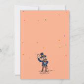 サーカスキャラクター招待状 招待状 (裏面)