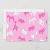 サーカスクッキー招待状 招待状 (裏面)