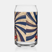 サーカスグランジシュガースカルリングマスターカスタム文字 ガラス缶 (左)