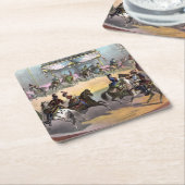 サーカスグランドフィナーレ、1872年頃。 スクエアペーパーコースター (アングル)