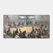 サーカスグランドフィナーレ、1872年頃。 デスクマット (正面)