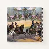 サーカスグランドフィナーレ、1872年頃。 ノートブック (裏面)