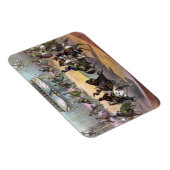 サーカスグランドフィナーレ、1872年頃。 マグネット (右側)