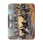 サーカスグランドフィナーレ、1872年頃。 マグネット (縦)