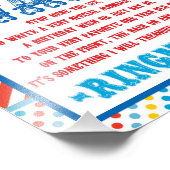 サーカスゲストブックサイン – 8" x 10インチ写真 フォトプリント (角)