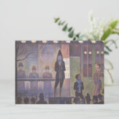 サーカスサイドショーバイジョルジュ・シュラット、ヴィンテージ・アート (スタンド正面)