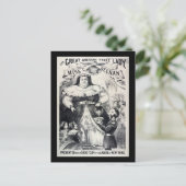 サーカスサイドショーファットレディヴィンテージ シーズンポストカード (スタンド正面)