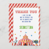 サーカスサンキューカード サンキューカード (正面/裏面)