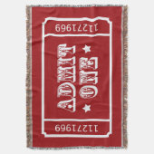 サーカスシアター映画チケット許可 スローブランケット (正面縦)