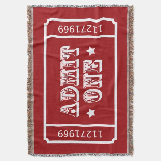 サーカスシアター映画チケット許可 スローブランケット (正面縦)