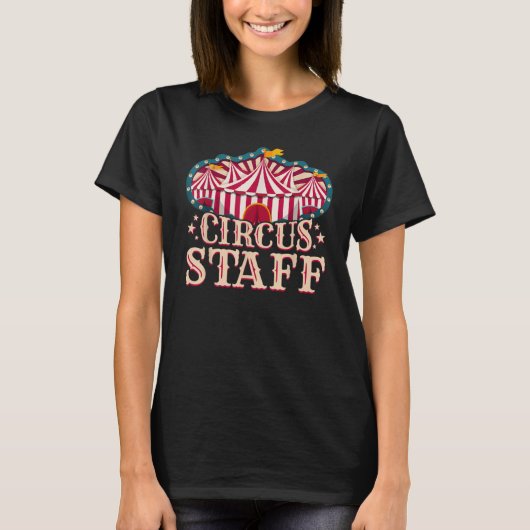 サーカススタッフサーカスパーティーサーカススタッフ Tシャツ (正面)