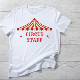 サーカススタッフ誕生日テーマパーティーの親 Tシャツ