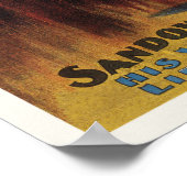 サーカスストロングマンサンダウトロカデロヴォデヴィルズリフト ポスター (角)