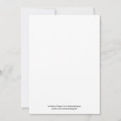 サーカスセカンド誕生日招待状 招待状 (裏面)