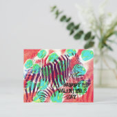 サーカスゼブラ – ハッピーバレンタインデー シーズンポストカード (スタンド正面)