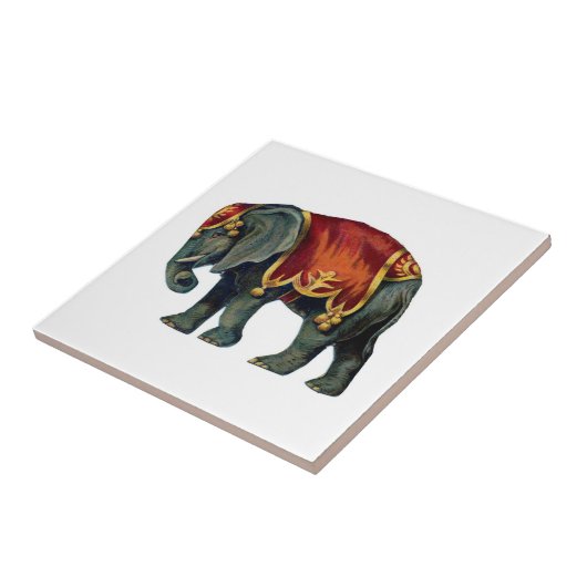 サーカスゾウ タイル (側面)