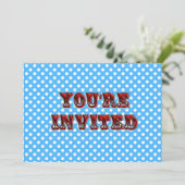 サーカスチケット招待状 招待状 (スタンド正面)