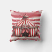 サーカステントストライプ枕 クッション (裏面)