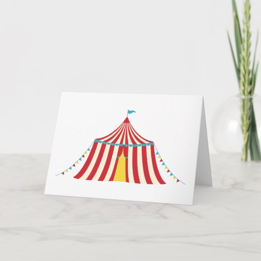 サーカステント カード (正面)