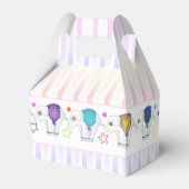 サーカステーマエレファントガールバースデーパーティー フェイバーボックス (裏面サイド)