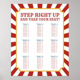 サーカステーマシーティンググラフボード ポスター