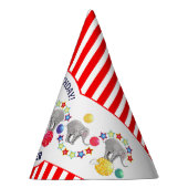サーカステーマゾウ誕生日 パーティーハット (右)