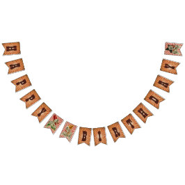 サーカステーマ誕生日パーティーのためのビグトップのバナー バンティングフラッグ