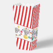 サーカステーマ象グルメスナックパーティー フェイバーボックス (裏面)