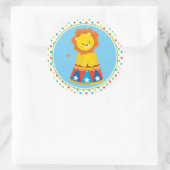 サーカステーマ |ライオン ラウンドシール (バッグ)