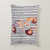 サーカステーマAcrobat Decor子供部屋、女の子、子供 アクセントクッション (裏面(縦))