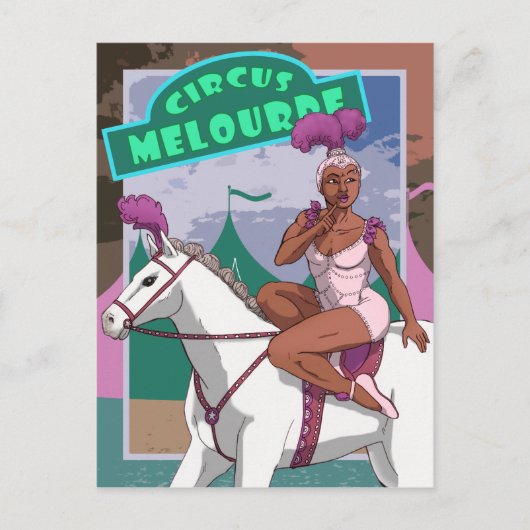 サーカストリックライダーポストカード ポストカード (正面)
