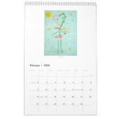 サーカスバイクカレンダー カレンダー (2月 2025)