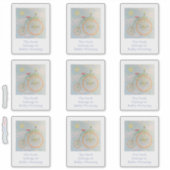 サーカスバイク蔵書票 シール (正面)