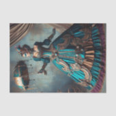 サーカスパフォーマーステームパンクヴィンテージレビクトリアンディ 薄葉紙 (正面)