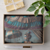 サーカスパフォーマーステームパンクヴィンテージレビクトリアンディ 薄葉紙 (ギフト)