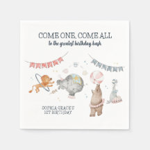 サーカスパーティーカーニバルテーマ1st誕生日