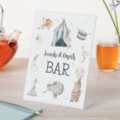 サーカスパーティーカーニバルテーマ1st誕生日 台座サイン (インサイチュ)